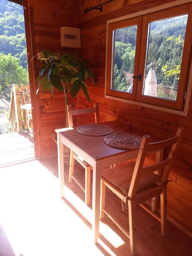 Chambre Roulotte Et Bain Norvegien Gite Insolite Et Spa Privatif Bed & Breakfast Boree